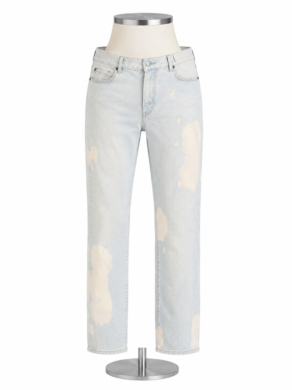 Denim & Supply Ralph Lauren Light Bleach Wash Straight Jeans